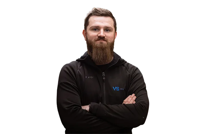 Max Sjöberg, VS-montör på VS Gruppen